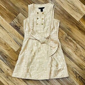 Marc by Marc Jacobs “Parchment Multi” Brocade Midi Dress